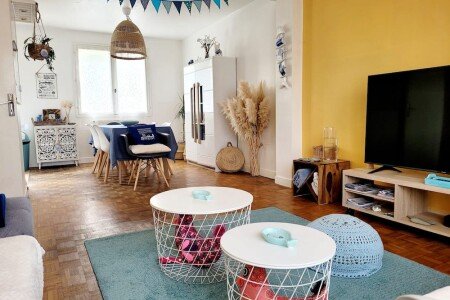 Maison 4 chambres, avec jardin