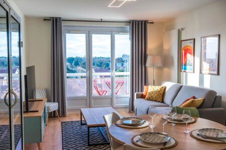 Apartment 1 bedroom, with jacuzzi