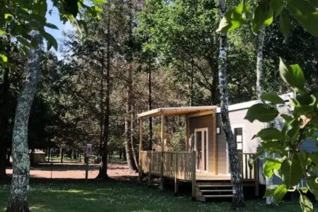 Mobil home chic, 2 chambres, avec wifi