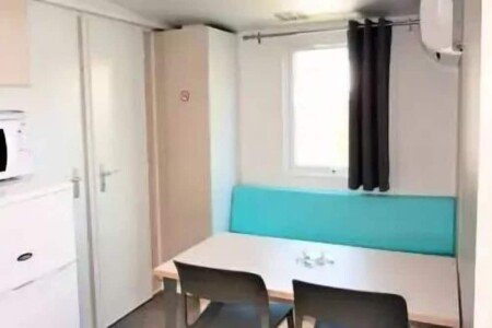 Mobil home 2 chambres, avec climatisation