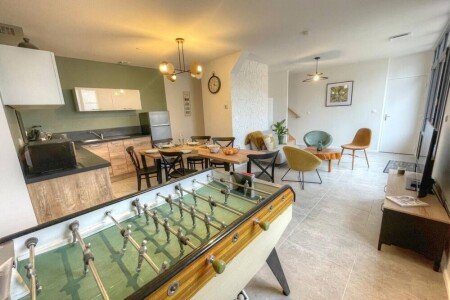 Maison bien-être, 2 chambres, avec piscine