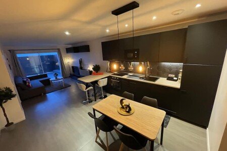 T3 2 chambres, avec jardin