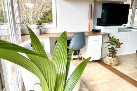 Chalet cozy, 2 chambres, avec jardin