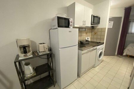 Appartement cozy, 1 chambre, avec jardin