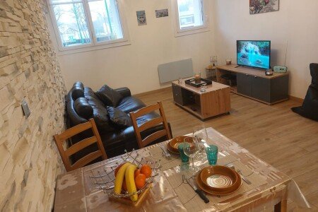 Maison 1 chambre, avec jardin