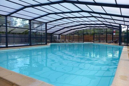 Mobil home 2 chambres, avec piscine