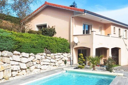 Maison 3 chambres, avec piscine