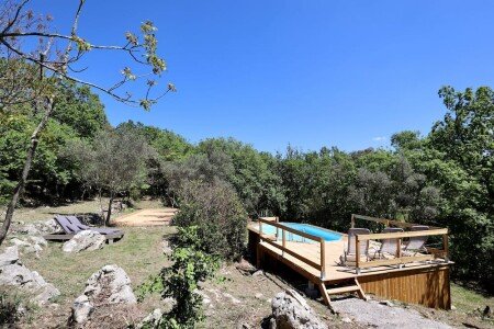 Gîte 3 chambres, avec piscine