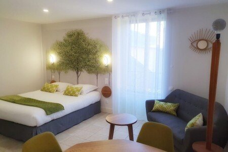 Studio cozy, 1 chambre, avec climatisation