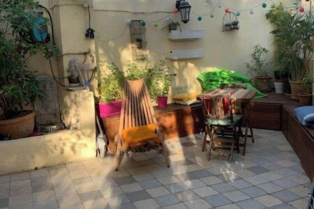 Studio design, 1 chambre, avec salle de sport