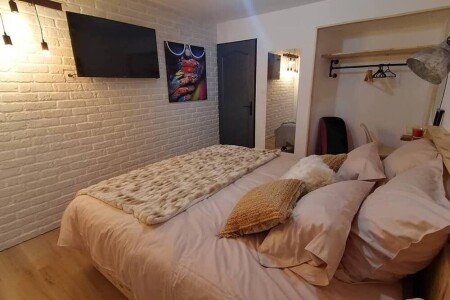 Maison 1 chambre, avec jacuzzi