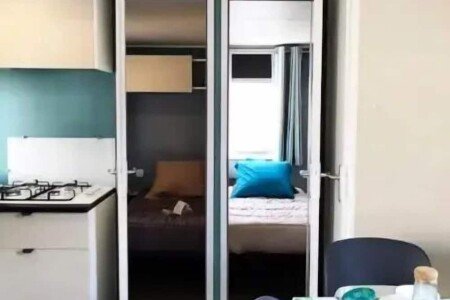 Mobil home 3 chambres, avec climatisation