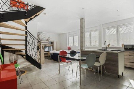 Appartement design, 2 chambres, avec wifi