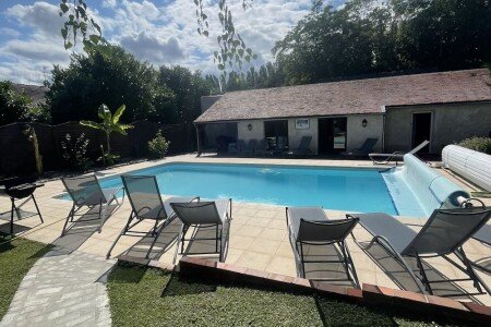 Maison chic, 3 chambres, avec jacuzzi