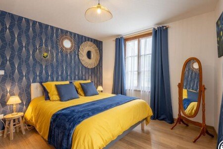 Maison en pierre 2 chambres, avec jardin