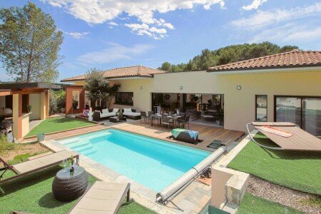 Maison 4 chambres, avec piscine