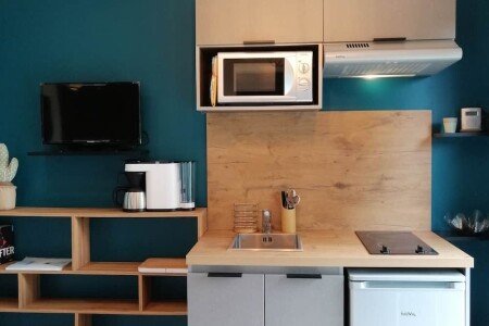 Gîte 2 voyageurs, avec jardin