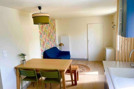 Gîte 2 chambres, avec jardin