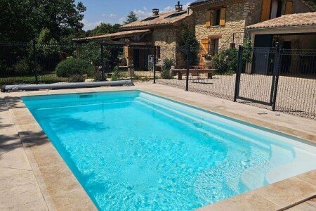 Maison chic, 3 chambres, avec piscine