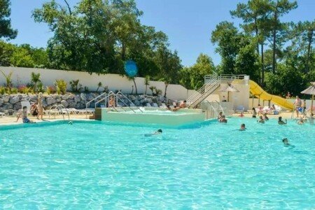 Mobil home 2 chambres, avec piscine