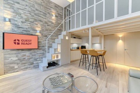 Studio chic, 1 chambre, avec wifi