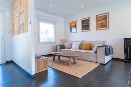 Maison chic, 3 chambres, avec jardin