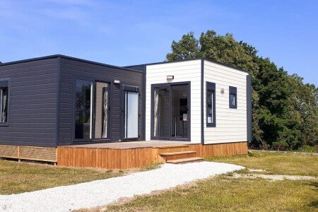 Mobil home 2 chambres, avec climatisation