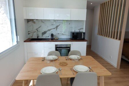 Appartement 1 chambre, avec jardin