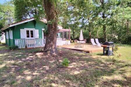 Chalet 2 chambres, avec jacuzzi