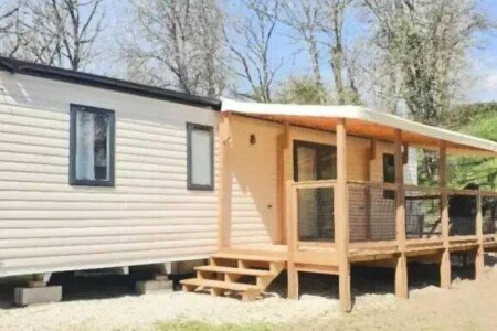 Mobil home 3 chambres, avec climatisation