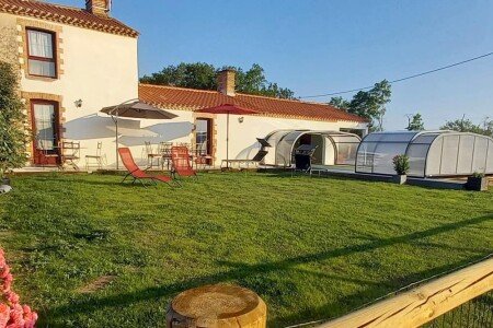 Maison 3 chambres, avec piscine