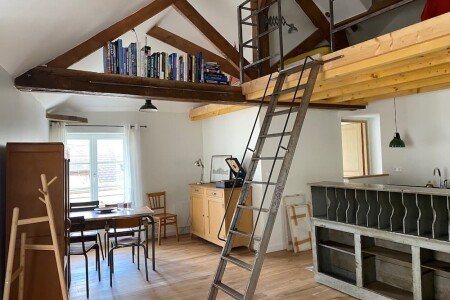 Gîte 1 chambre, avec jardin