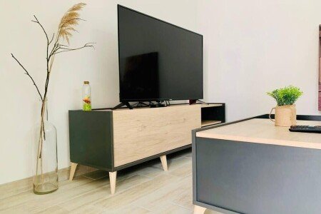 Appartement 3 chambres, avec jardin