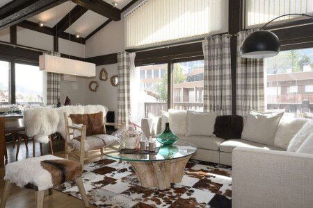 Duplex 4 chambres, avec cheminée