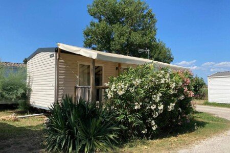 Mobil home tout confort, 2 chambres, avec climatisation