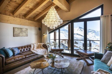 Chalet design, 6 chambres, avec jacuzzi