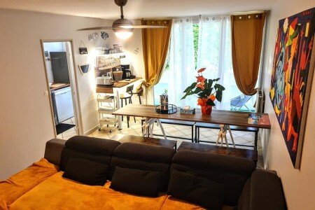 Gîte tout confort, 2 chambres, avec jacuzzi