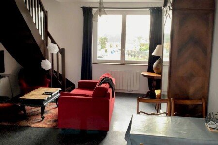 Duplex 2 chambres, avec jardin