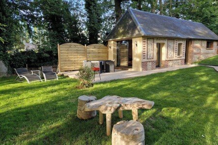Maison 1 chambre, avec jardin