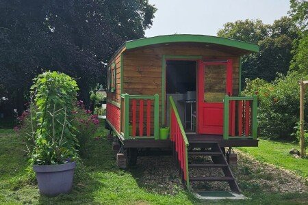 Camping / Mobil Home 1 chambre, avec parking