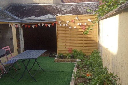 Gîte chic, 2 chambres, avec jardin