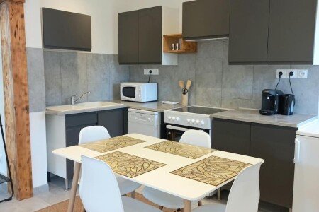 Appartement 1 chambre, avec jardin