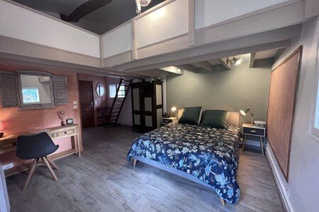 Maison 1 chambre, avec piscine