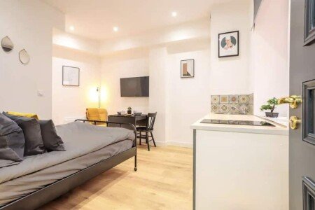 Studio 1 chambre, avec jacuzzi