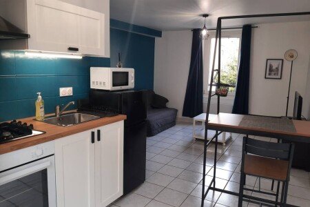 Studio 1 chambre, avec jacuzzi