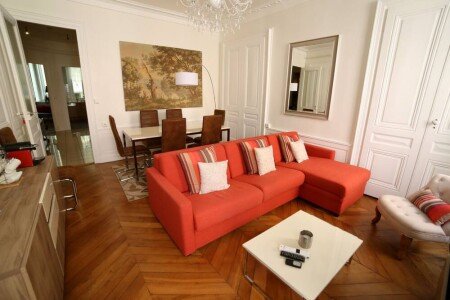 Appartement 3 chambres, avec salle de sport