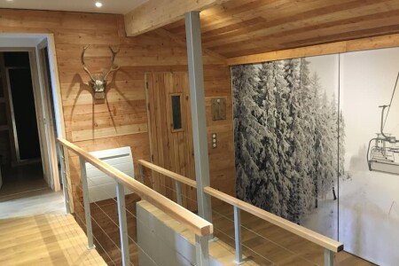 Chalet 4 bedrooms, with jacuzzi