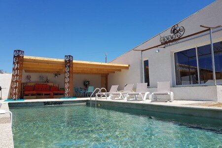 Maison design, 3 chambres, avec piscine