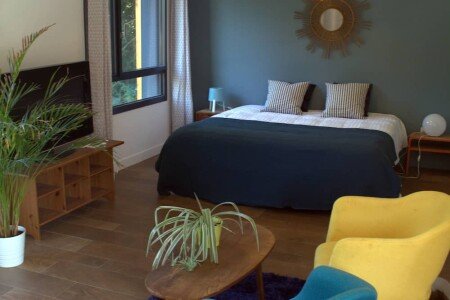 Bed and breakfast d'exception, 1 chambre, avec piscine