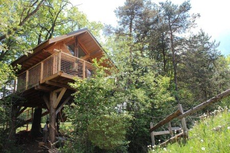 Chalet bien-être, 1 chambre, avec cheminée